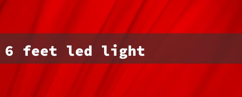 6 feet led lights（6ft LED Lights）