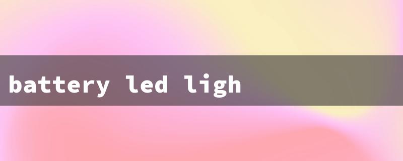 battery led lighting（Battery Lights）