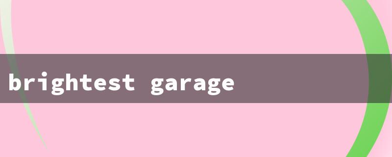 brightest garage led lights