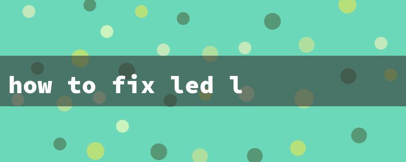 how to fix led lights that are different colors（Fix Govee LED Color）