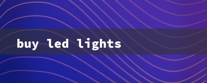 buy led lights