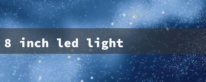 8 inch led light（8-Inch LED Light）