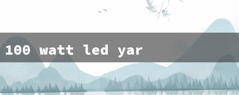 100 watt led yard light（100W LED Outdoor Bulb）