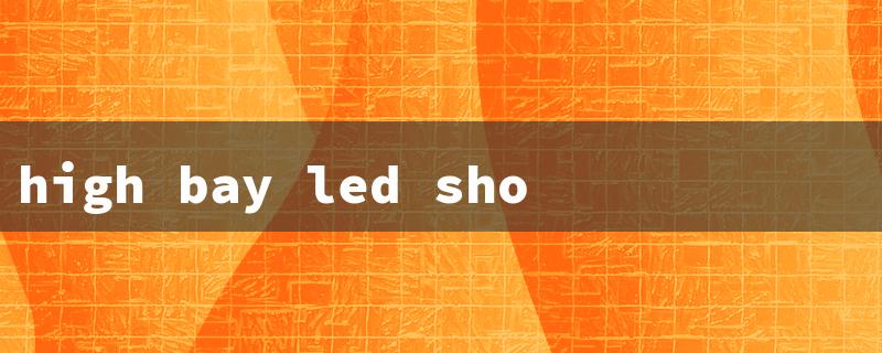 high bay led shop lights（LED Shop Lights）