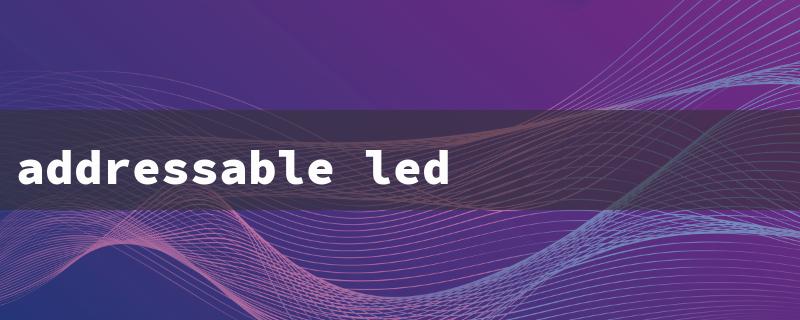 addressable led strip light（LED Rope Light）