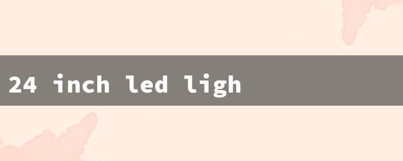 24 inch led light（24 Inch LED Light）