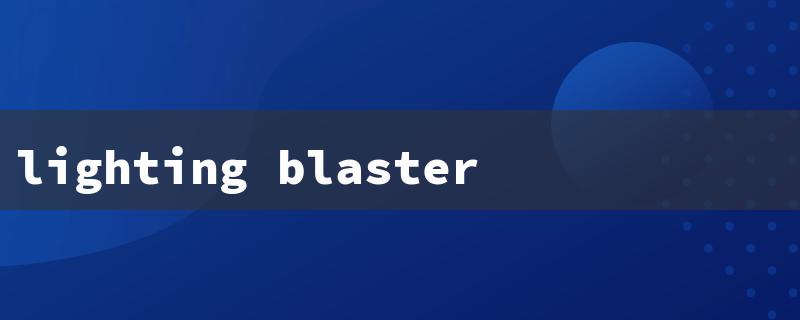 lighting blaster pro led