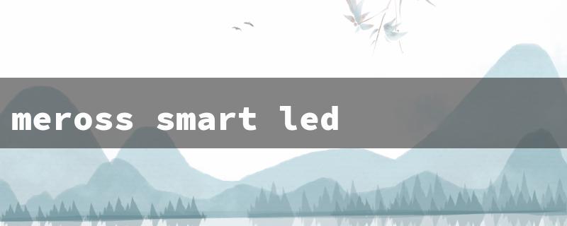 meross smart led light bulb（Connect Smart WiFi LED Bulb）