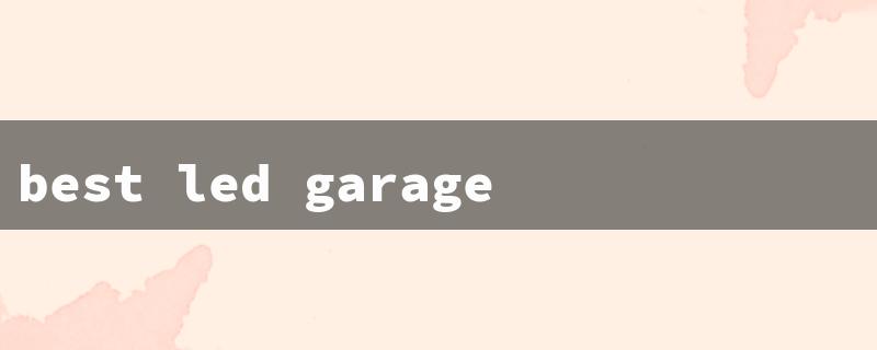 best led garage lighting（Top Aus Garage LED Lights）