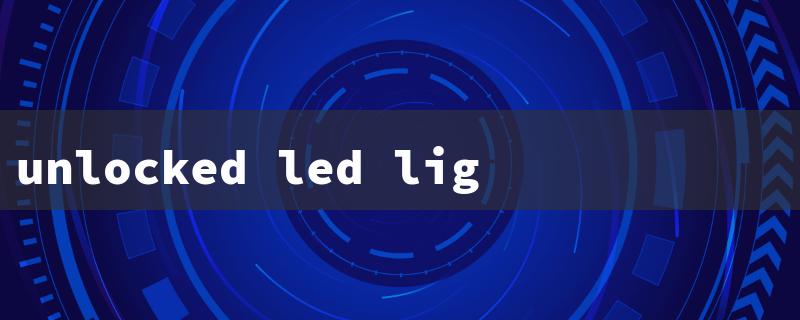 unlocked led lights（LED Gaming Mic）