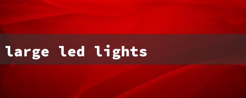 large led lights（Garage LED Lights）